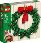 LEGO Iconic Christmas 2-in-1 Wreath with Big Red Bow and Advent LEGO-40426