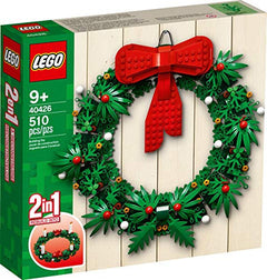 LEGO Iconic Christmas 2-in-1 Wreath with Big Red Bow and Advent LEGO-40426