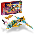 LEGO NINJAGO ZaneÂ’s Golden Dragon Jet 71770 Ninja Building Toy Set for Boys Girls and Kids Ages 7+ 258 Pieces LEGO-71770