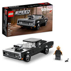 LEGO Speed Champions Fast & Furious 1970 Dodge Charger R/T 76912 Toy Car Building Set for Kids Boys and Girls Ages 8+; Collectible Model Including a Dominic Toretto Minifigure 345 Pieces LEGO-76912