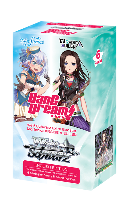 Weiss Schwarz TCG Morfonica x Raise A SUILEN Extra Booster Display BUSWSEB10