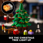 LEGO Santaâ€™s Visit 10293 Building Kit A Festive Build for Adults and Families, with a Christmas Scene to Display (1,445 Pieces)