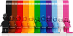 LEGO Everyone is Awesome 40516 - Pride Celebration with 11 Minifigures - A Buildable Display