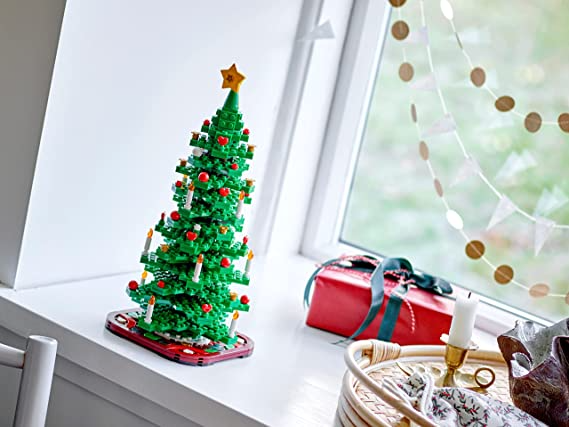LEGO Christmas Tree (40573) Building Kit Decoration Holiday 2022 - Treat Yourself or Give it as a Gift for Kids and Christmas Fans Aged 12 and up