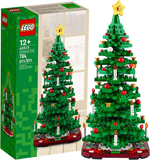 LEGO Christmas Tree (40573) Building Kit Decoration Holiday 2022 - Treat Yourself or Give it as a Gift for Kids and Christmas Fans Aged 12 and up