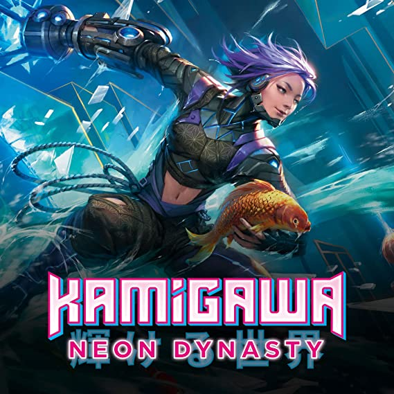 Kamigawa Neon Dynasty Theme Booster Blue Single Pack Kamigawa-NeonDynasty-TB-Blue