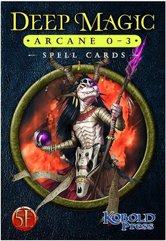 Paizo Dungeons and Dragons Deep Magic Spell Cards Arcane 0-3 KOB9146