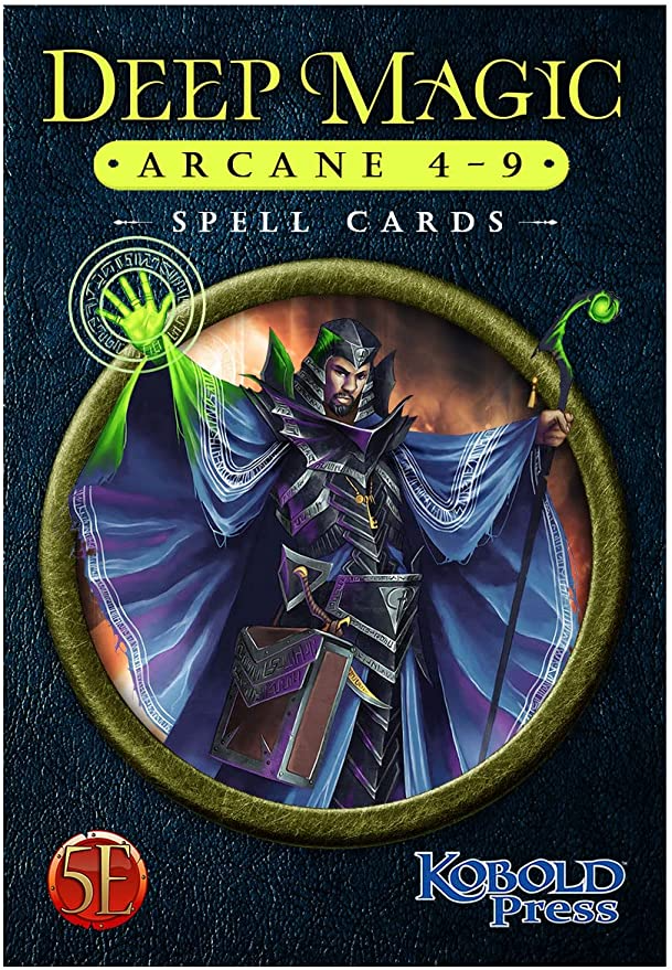 Paizo Dungeons and Dragons Deep Magic Spell Cards Arcane 4-9 KOB9153