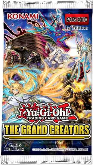 Yu-Gi-Oh! TCG: The Grand Creators Booster Display - 1st Edition (24 Packs of 7 Random Cards)