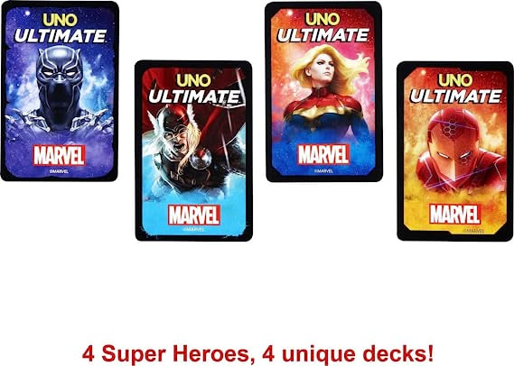UNO Ultimate Marvel TCG 2LB Card Game MTTHHV87