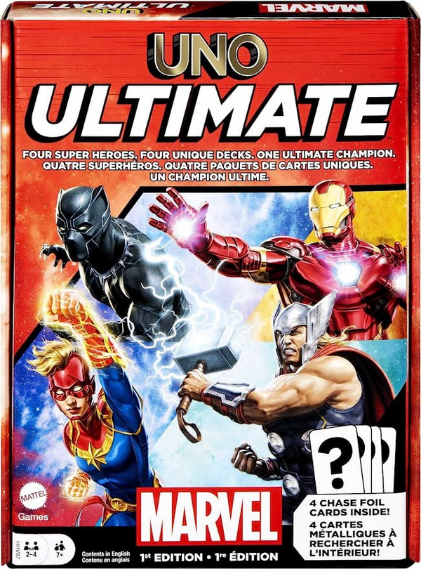 UNO Ultimate Marvel TCG 2LB Card Game MTTHHV87