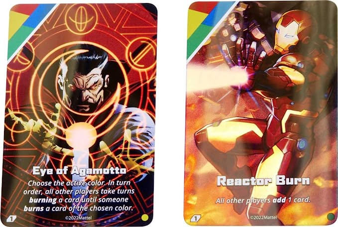 UNO Ultimate Marvel TCG Add On Pack with Scarlet Witch Character Deck & 2 Collectible Foil Cards MTTHHV90-ScarletWitch