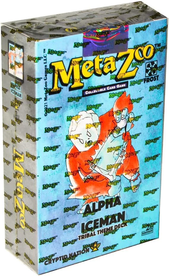 Metazoo TCG Cryptid Nation Theme Deck Frost Single Pack MZGCNTDMX-Frost