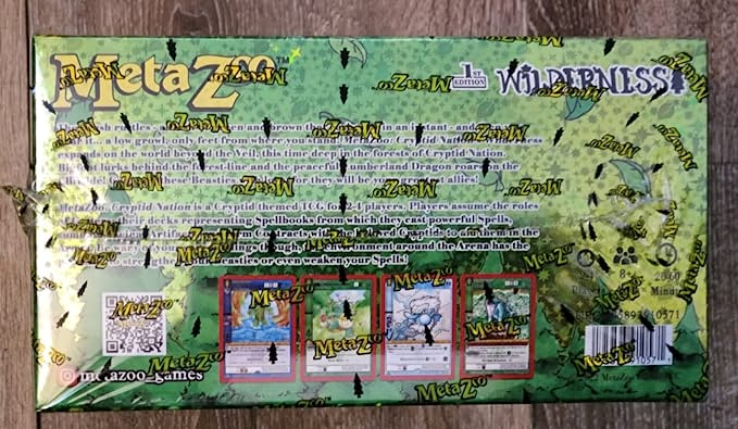 MetaZoo CCG Wilderness 1st Edition Booster Box - 36 Packs
