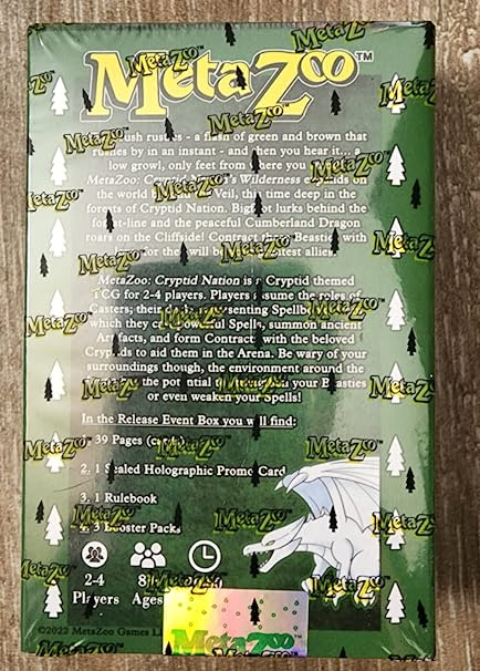 MetaZoo TCG Wilderness Release Event Box (1st Edition)