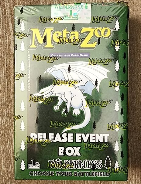 MetaZoo TCG Wilderness Release Event Box (1st Edition)