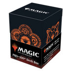 Ultra Pro Deck Box Magic the Gathering Mana 7 Color Wheel Holds up to 100 standard size cards double-sleeved ULPDBM19242