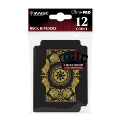 Ultra PRO Ultra Pro Card Dividers 12ct Magic the Gathering Mana 7 ULPGAM19264