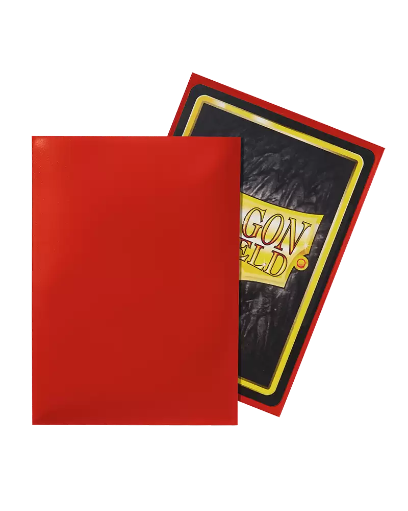 Dragon Shield Sleeves Standard Classic Crimson 100 Ct ATMDSH10021