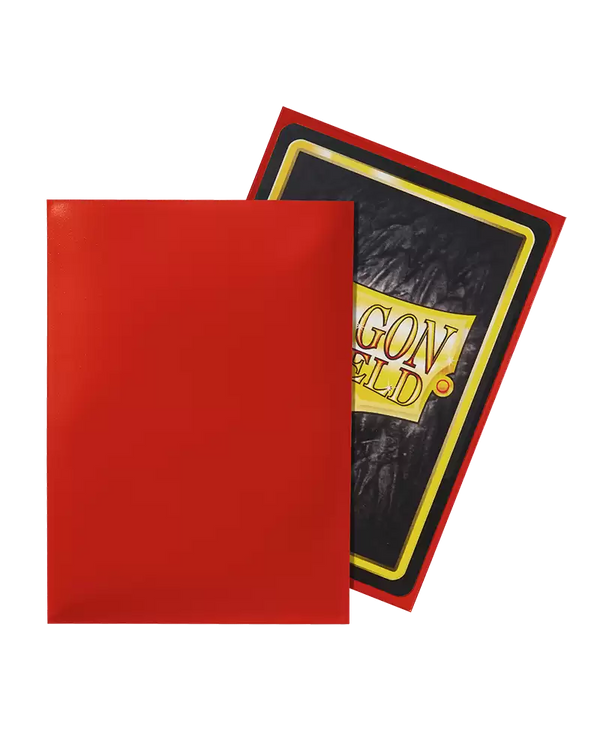 Dragon Shield Sleeves Standard Classic Crimson 100 Ct ATMDSH10021