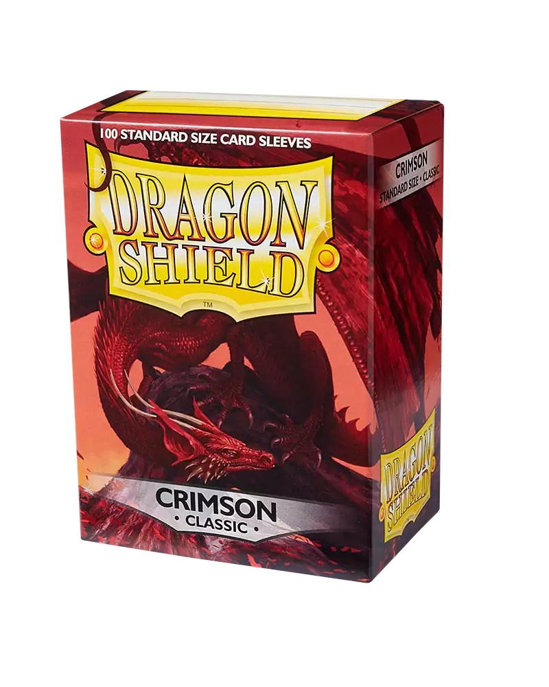 Dragon Shield Sleeves Standard Classic Crimson 100 Ct ATMDSH10021