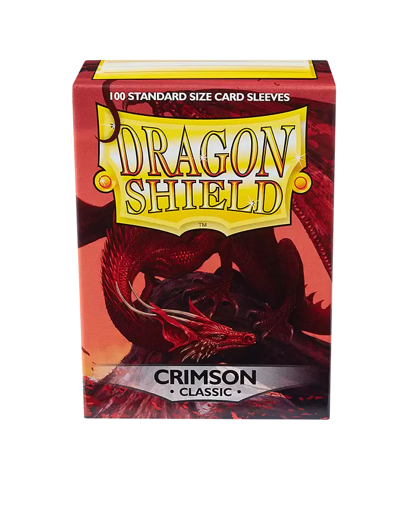 Dragon Shield Sleeves Standard Classic Crimson 100 Ct ATMDSH10021
