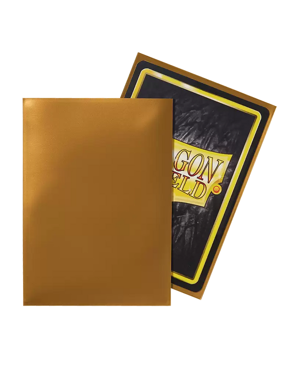 Dragon Shield Sleeves Standard Classic Gold 100 Ct ATMDSH10006