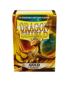 Dragon Shield Sleeves Standard Classic Gold 100 Ct ATMDSH10006