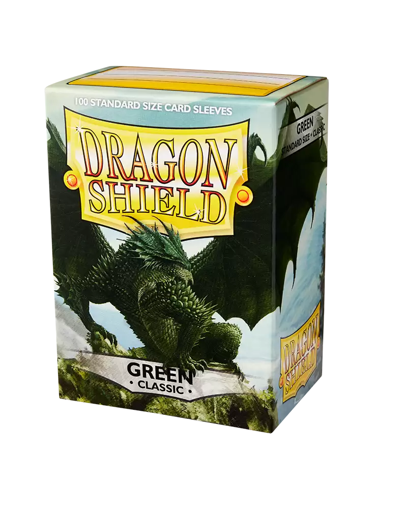 Dragon Shield Sleeves Standard Classic Green 100 Ct ATMDSH10004