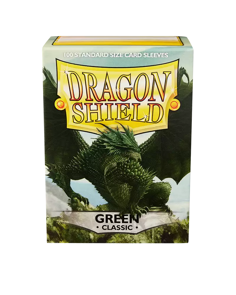 Dragon Shield Sleeves Standard Classic Green 100 Ct ATMDSH10004
