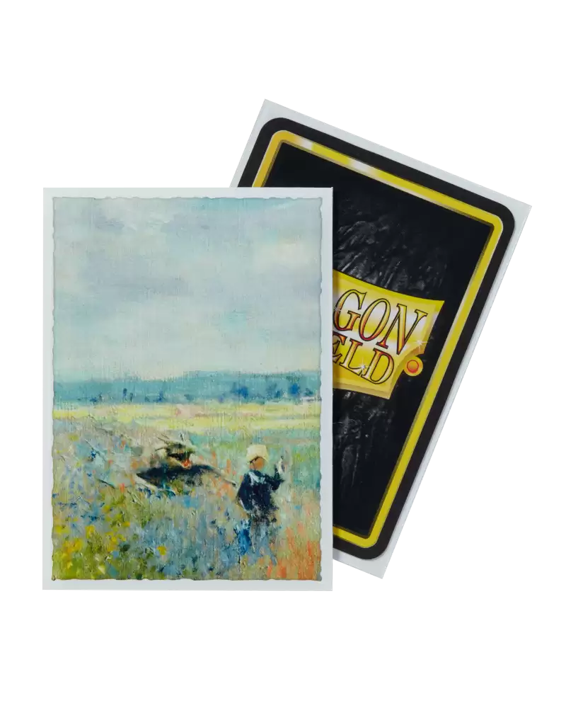 Dragon Shield Sleeves Standard Size Classic Poppy Field Art Limited Edition 100 Ct ATMDSH12018