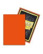 Dragon Shield Sleeves Standard Size Classic Tangerine 100 Ct ATMDSH10030