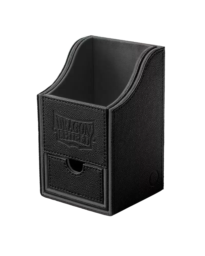 Dragon Shield Deckbox Nest with Tray Black or Black AT-MDSH40206