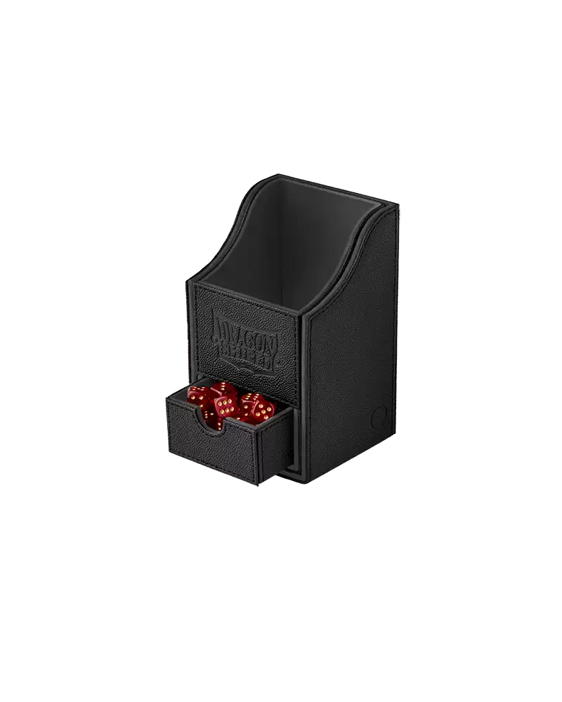 Dragon Shield Deckbox Nest with Tray Black or Black AT-MDSH40206