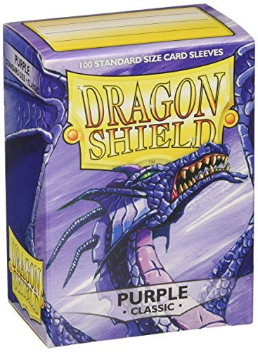 Dragon Shield Sleeves Standard Classic Purple 100 Ct ATMDSH10009