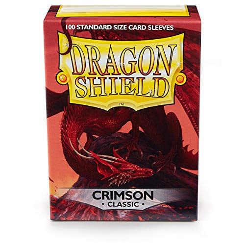 Dragon Shield Sleeves Standard Classic Crimson 100 Ct ATMDSH10021