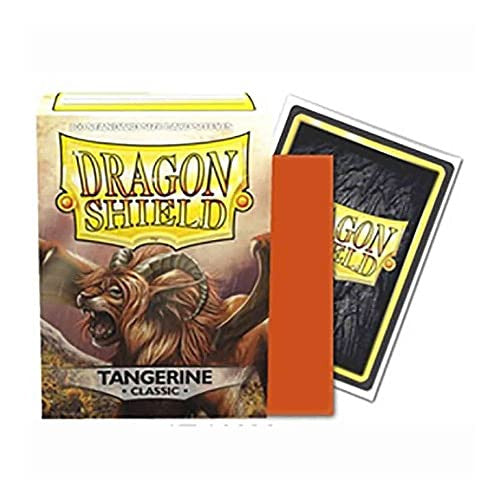 Dragon Shield Sleeves Standard Size Classic Tangerine 100 Ct ATMDSH10030