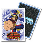 Dragon Shield Sleeves Standard Matte Mha All Might Punch Art Limited Edition 100 Ct ATM16035