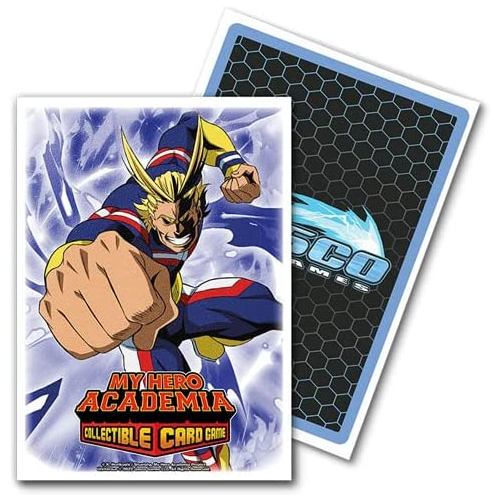 Dragon Shield Sleeves Standard Matte Mha All Might Punch Art Limited Edition 100 Ct ATM16035