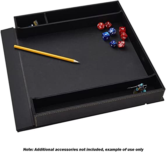 Dragon Shield Roleplaying Player Companion Iron Grey 2 in 1 storage box AT-M50011