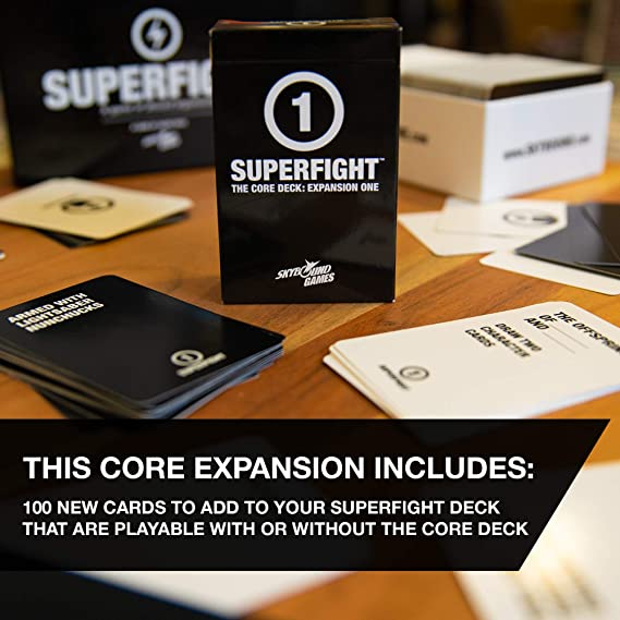 Superfight The Core Declk Expansion 1 Card Game