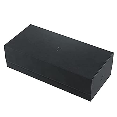 Gamegenic Dungeon 1100+ Convertible Deck and Game Accessories Box Double-Sleeved Card Storage Holds up to 1000 Cards Black Color G20070