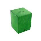 Gamegenic Squire 100+ Convertible Deck Box Holds 100 Double-Sleeved Cards Green Color GG2019
