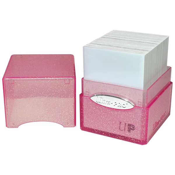 Ultra PRO Satin Cube Glitter Pink ULPDB15887