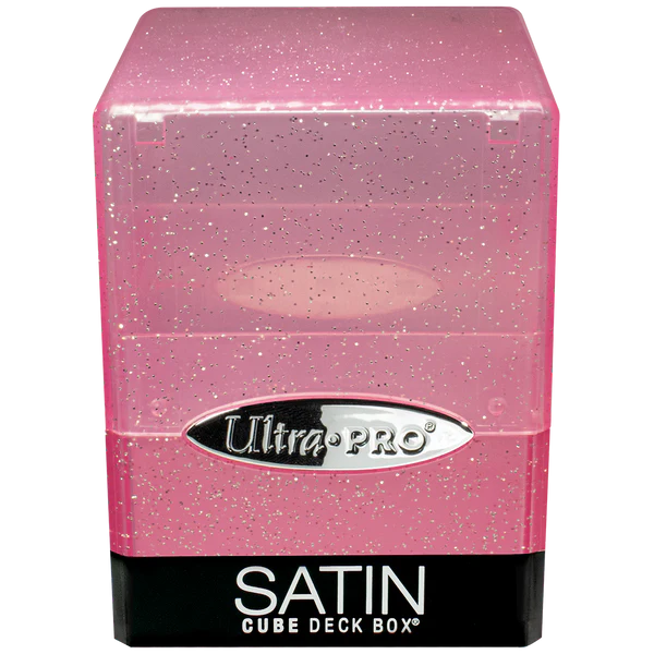 Ultra PRO Satin Cube Glitter Pink ULPDB15887