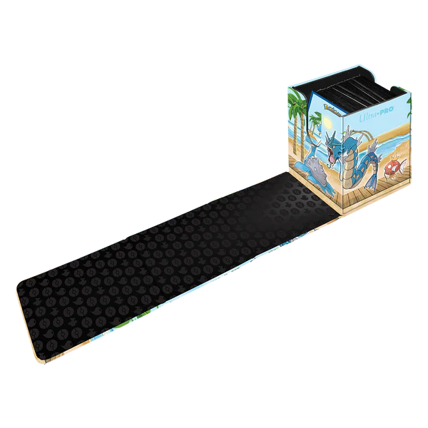 Ultra Pro Pokemon Gallery Series Seaside Alcove Flip Deck Box Holds up to 100 standard size cards double-sleeved ULPDBP15766