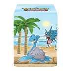 Ultra Pro Pokemon Gallery Series Seaside Alcove Flip Deck Box Holds up to 100 standard size cards double-sleeved ULPDBP15766