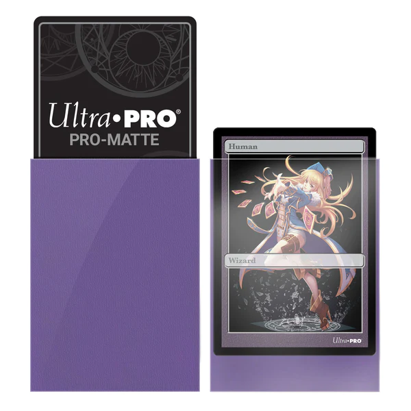 Ultra PRO Purple Small Pro-matte Card Deck Protector Sleeves for Yu-Gi-Oh & Cardfight/CFVG 60ct UPI-84269