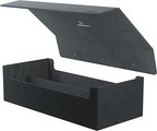 Gamegenic Dungeon 1100+ Convertible Deck and Game Accessories Box Double-Sleeved Card Storage Holds up to 1000 Cards Black Color G20070
