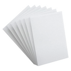 Gamegenic Prime Standard-Sized Card Sleeves 100 Pack of 66 mm by 91 mm Card Sleeves White Color GG1017